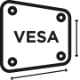 Vesa compatible outdoor TV. 